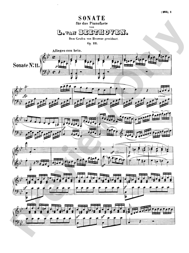 Beethoven Sonatas Urtext Volume I Nos Sonata No Opus