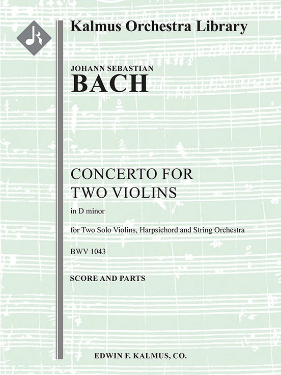 Concerto For Two Violins In D Minor Bwv String Orchestra Solo