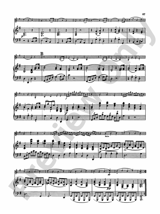 Pleyel Six Duets Op Duet No Piano Part Digital Sheet Music