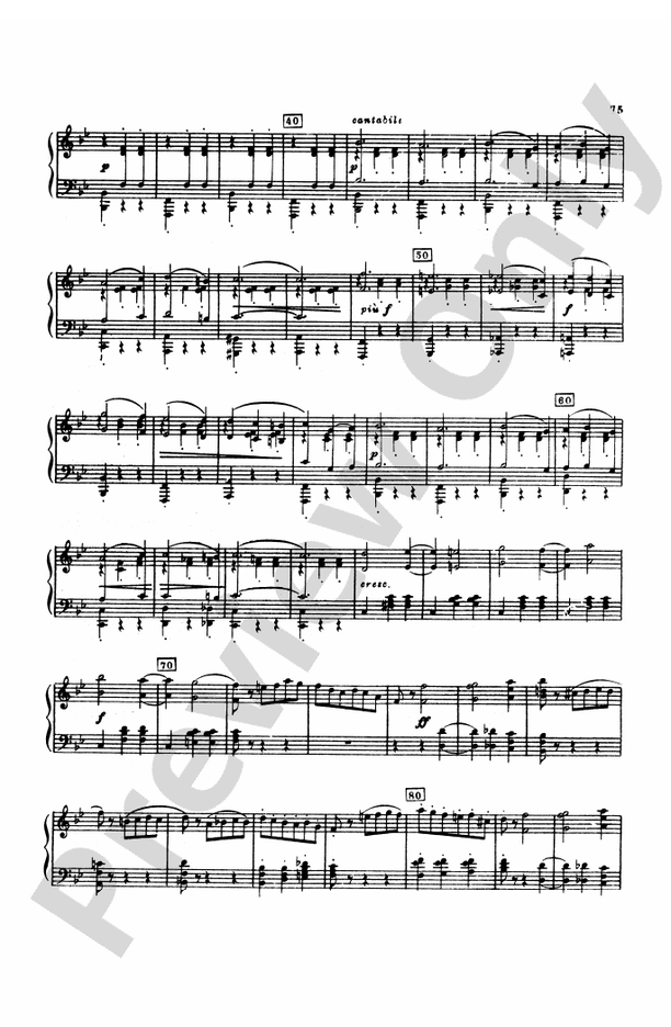 Tchaikovsky The Sleeping Beauty Op 66 6 Waltz Part Digital Sheet