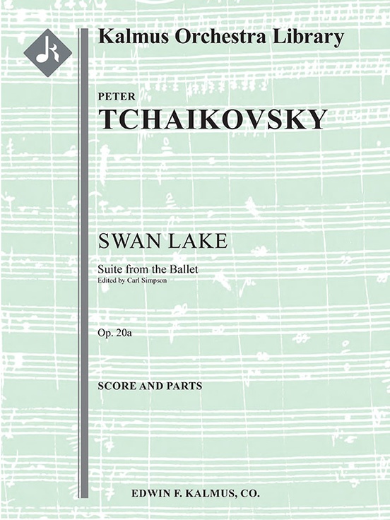 Swan Lake Suite Op A Conductor Score Parts Peter Tchaikovsky