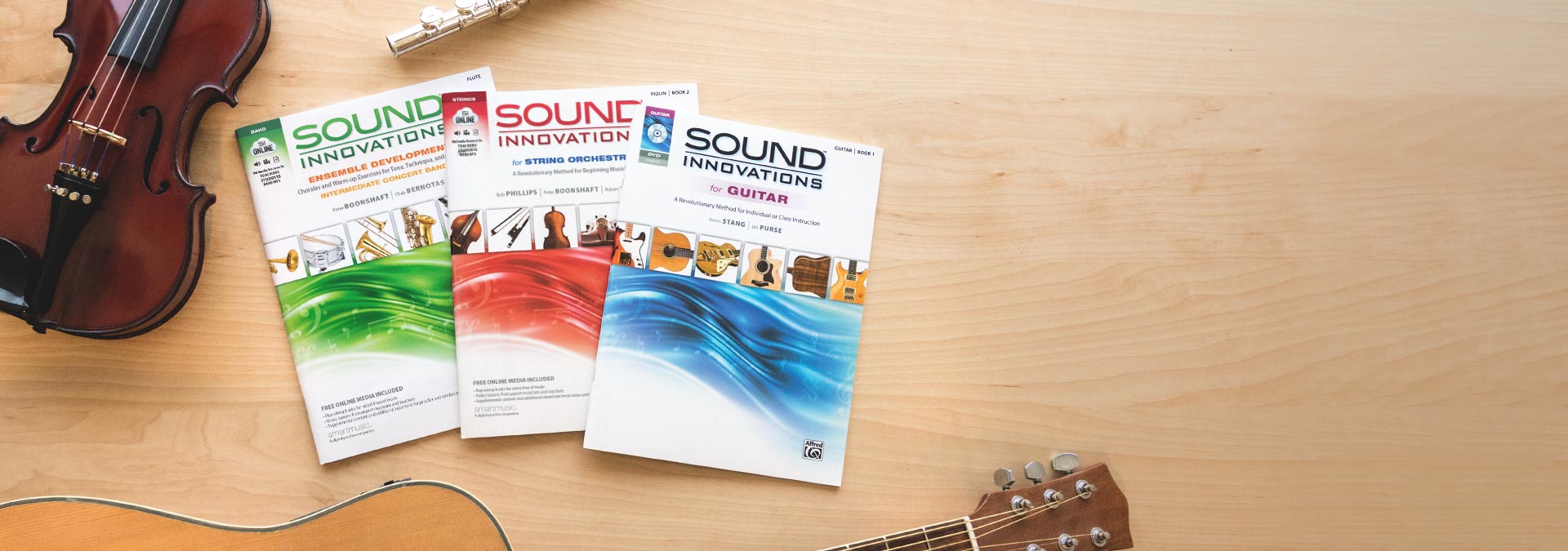 Sound Innovations for    Band, Orchestra, Percussion, and Guitar