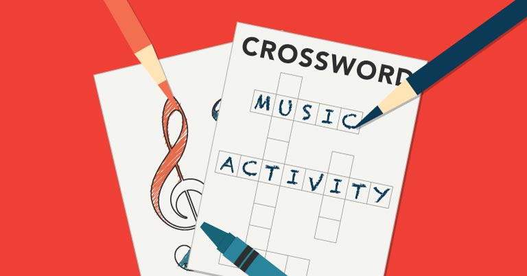 Free Music Activity: Music History Crossword Puzzle
