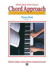 Alfred's Basic Piano: Chord Approach Theory Book 1