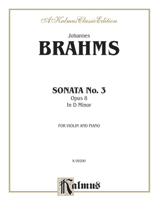 Sonata in D Minor, Opus 108