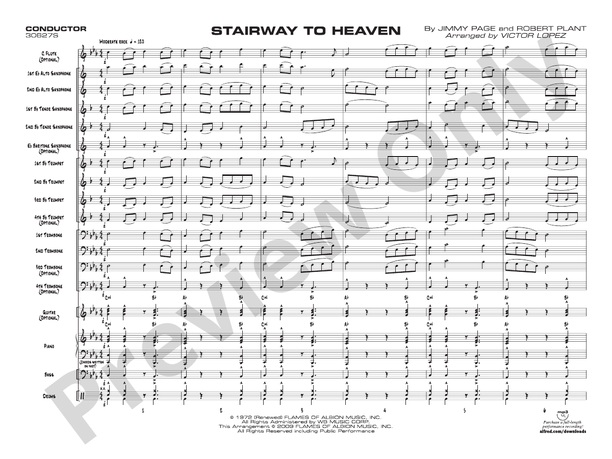 Stairway to Heaven: Score