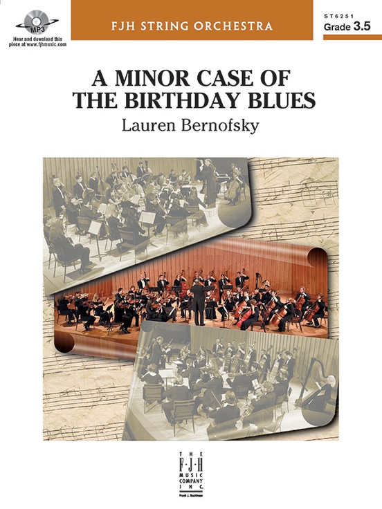 A Minor Case of the Birthday Blues: Viola: Viola Part: Lauren Bernofsky ...