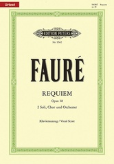 Messe de Requiem Op. 48 (Vocal Score)