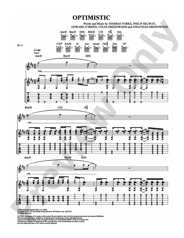 Radiohead Complete: Lyrics & Chords (Faber Edition - アート