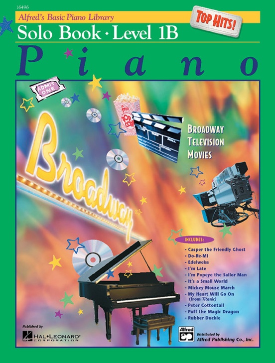 Alfred's Basic Piano Library: Top Hits! Solo Book 1B