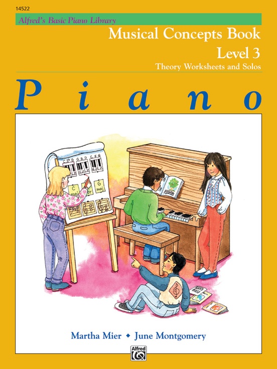 Alfred's Basic Piano Library: Musical Concepts Book 3