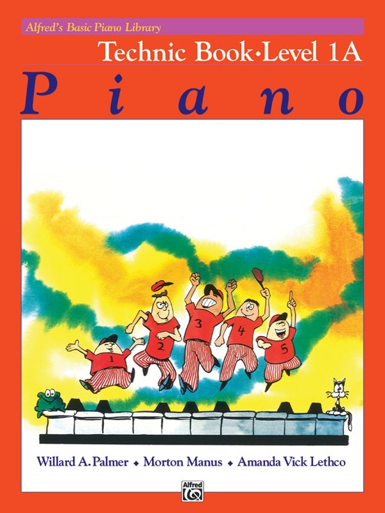 Alfred S Basic Piano Library Technic Book 1a Piano Book