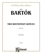 Two Roumanian Dances, Opus 8A