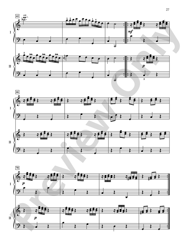 Essential Two-Piano Repertoire: 20 Late Intermediate to Early Advanced Selections in Their Original Form - Piano Duo (2 Pianos, 4 Hands)