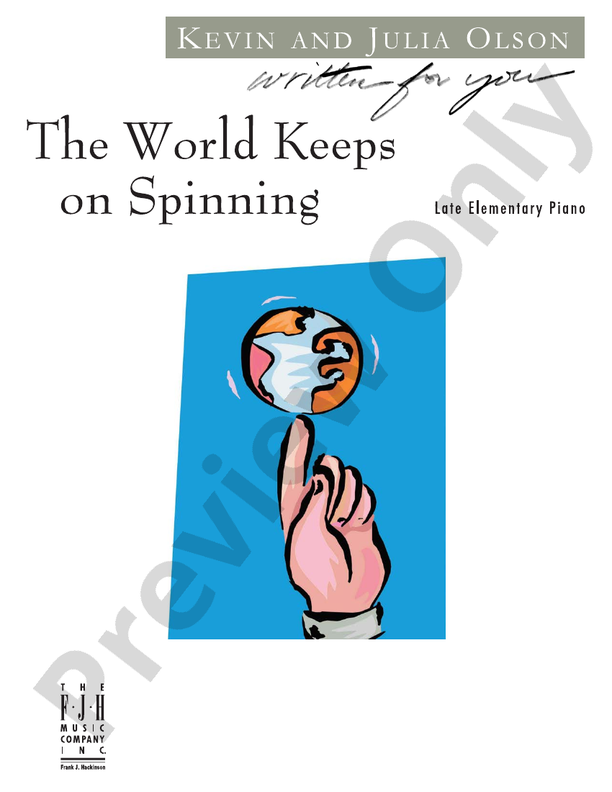 The World Keeps on Spinning: Piano: Kevin Olson - Digital Sheet Music ...