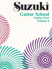 Suzuki Guitar School Guitar Part, Volume 4