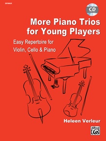 More Piano Trios For Young Players Piano Trio Book Cd Heleen Verleur