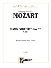 Piano Concerto No. 26 in D, K. 537
