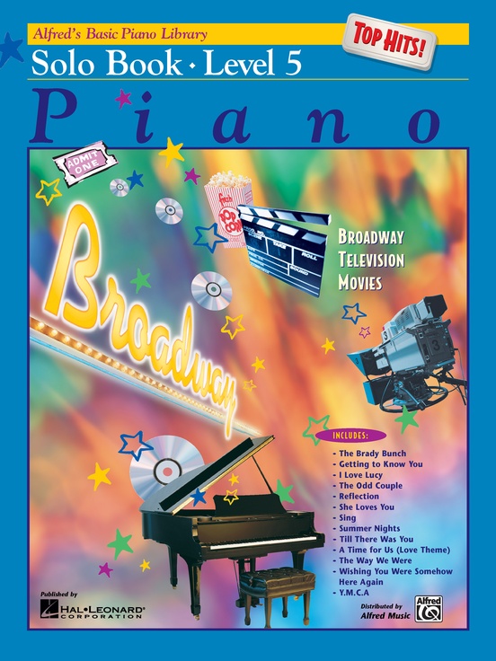 Alfred's Basic Piano Library: Top Hits! Solo Book 5