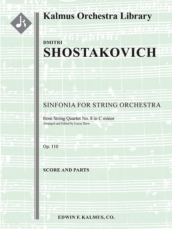 Sinfonia (Symphony) for String Orchestra from String Quartet No.8, Op