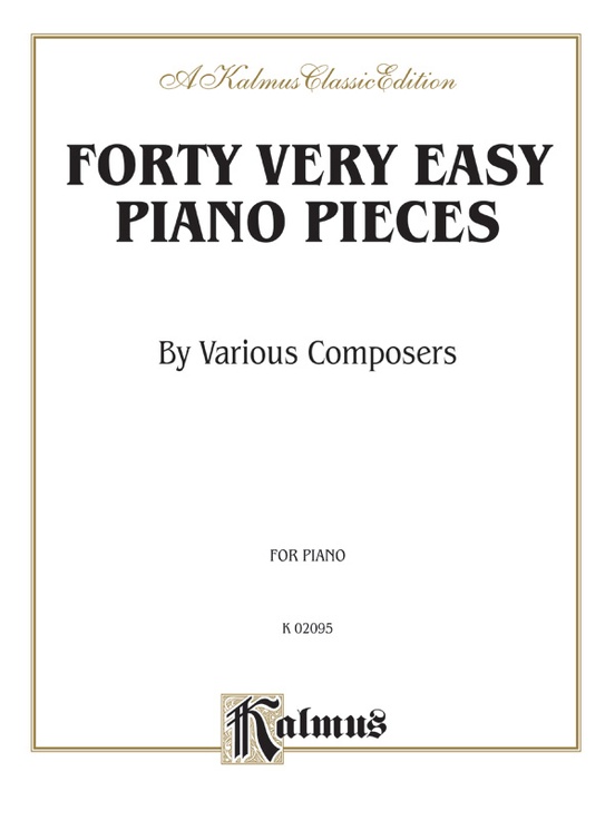 Forty Very Easy Piano Pieces