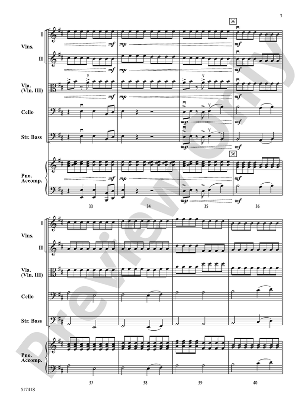 Strings of Fire: Score: String Orchestra Score - Digital Sheet