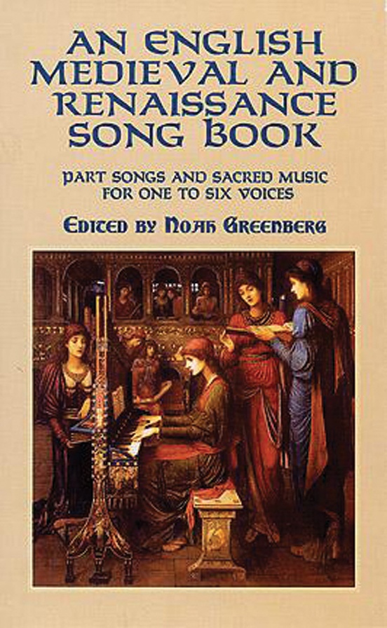 Six voices. Renaissance Songs that represents. Chorus book. Book Parts.