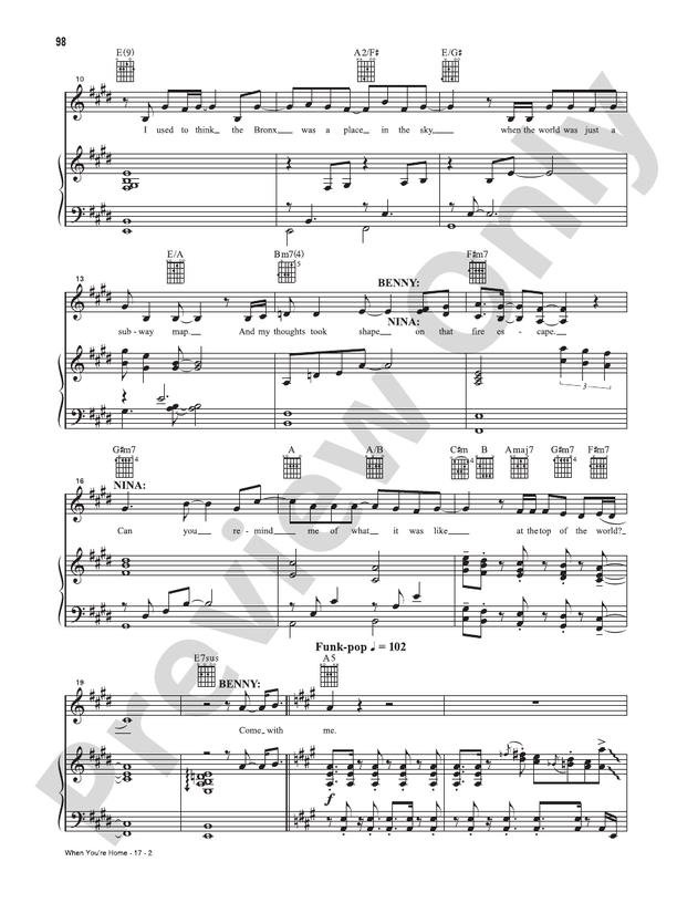 When You're Home (Music from the Original Motion Picture Soundtrack, In The Heights)