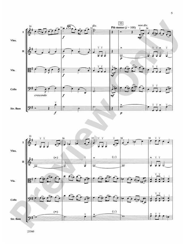 Folk Tune Air and Fiddler's Fury: Score: String Orchestra Score ...