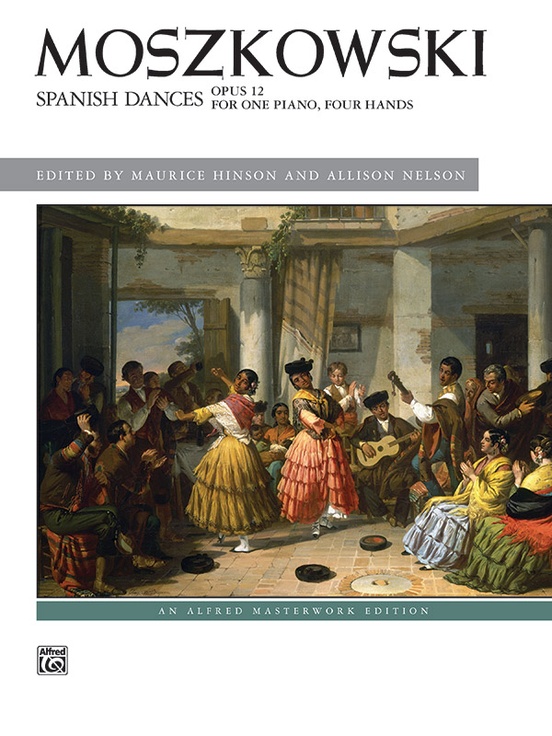 Moszkowski: Spanish Dances, Opus 12 - Piano Duet (1 Piano, 4 Hands)
