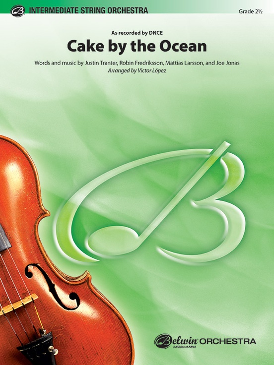 Cake by the Ocean: Piano Accompaniment