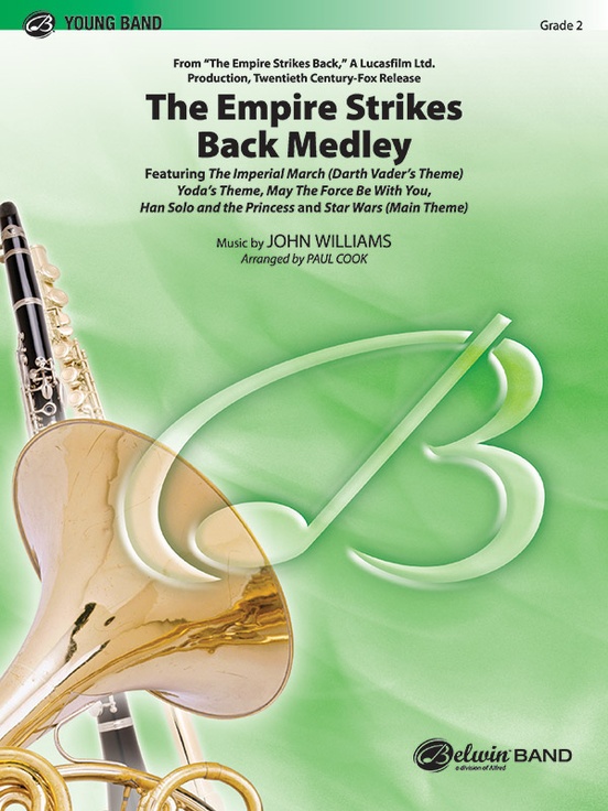 The Empire Strikes Back Medley: B-flat Bass Clarinet