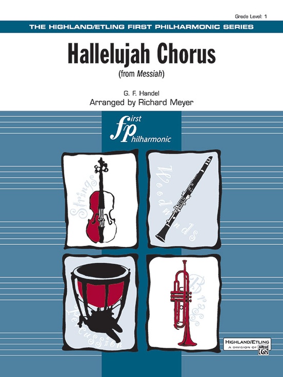 Hallelujah Chorus from Messiah: 3rd Violin (Viola [TC]): 3rd