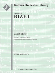 Carmen Suite No. 2: Conductor Score & Parts: Georges Bizet | Sheet 