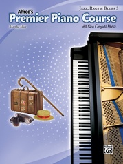 Premier Piano Course, Jazz, Rags & Blues 3