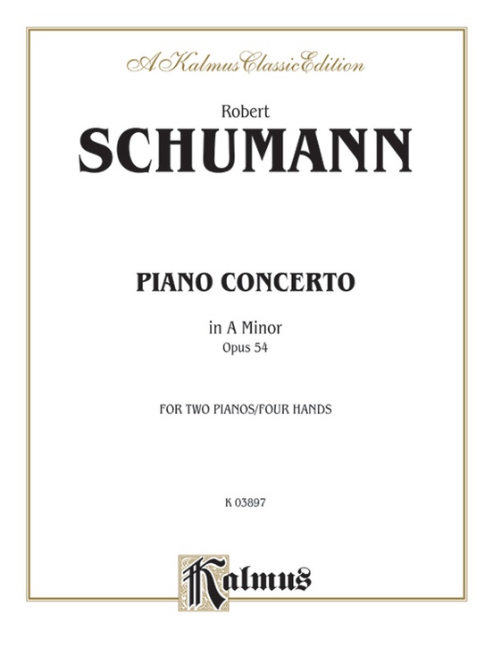 Schumann: Piano Concerto in A Minor, Op. 54: Piano Duo (2 Pianos