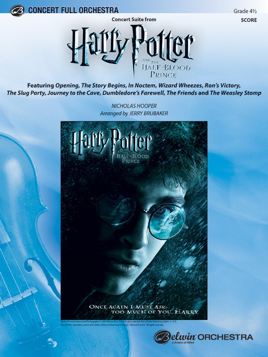 Harry Potter and the Half-Blood Prince, Concert Suite from