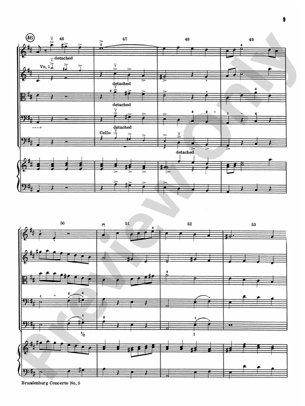 Brandenburg Concerto No. 5