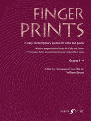 Fingerprints for Cello and Piano, Grade 1-4