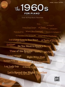 Greatest Hits: The 1960s for Piano