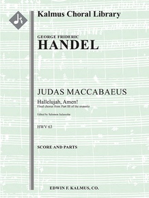 Judas Maccabaeus, HWV 63, Act III, Final Chorus: Hallelujah, Amen ...