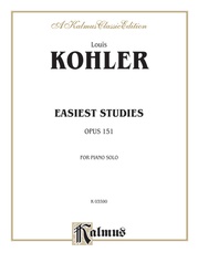 Köhler: Easiest Studies, Op. 151