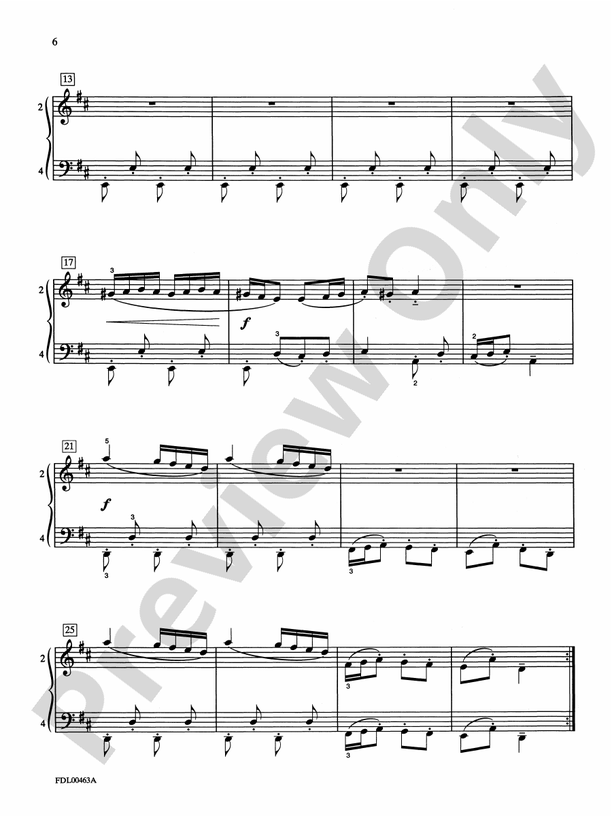 Bach for Piano Ensemble, Level 4 - Piano Quartet (2 Pianos, 8 Hands)