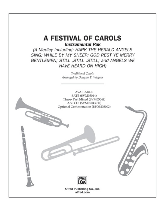 A Festival of Carols (A Medley): 1st Percussion