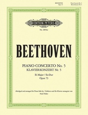 Piano Concerto No. 5 in E flat Op. 73 (Arranged for Piano Solo)