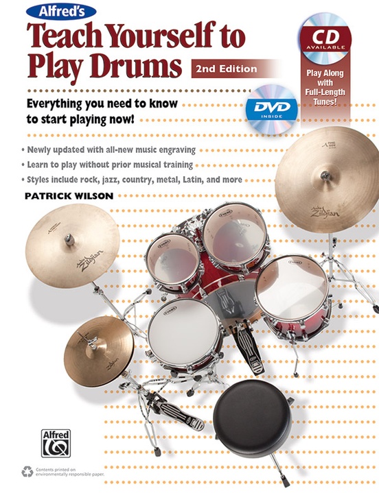 Alfred's Teach Yourself to Play Drums (2nd Edition)