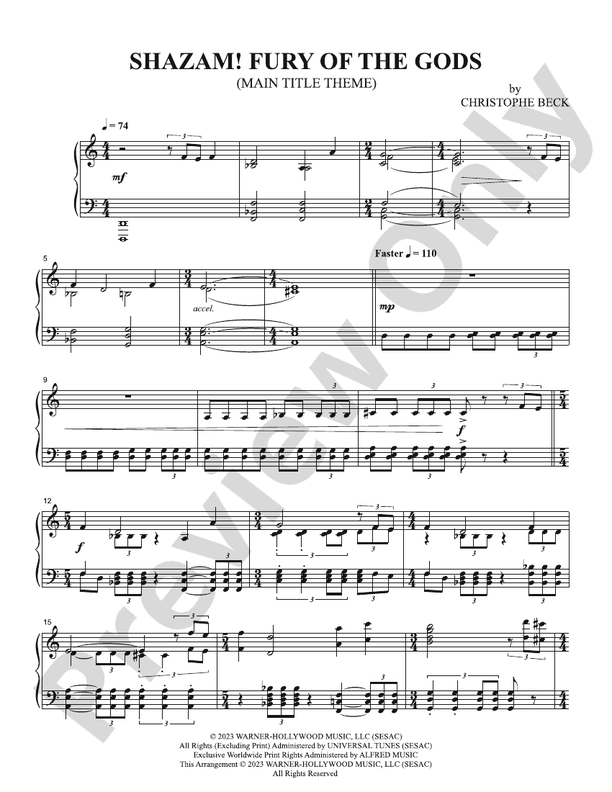 Shazam! Fury of the Gods (Main Title Theme)