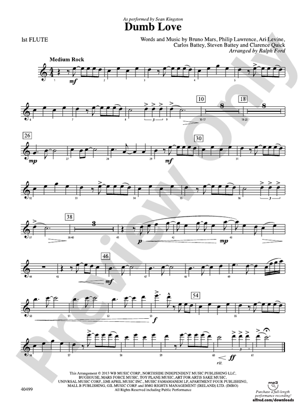 Dumb Love: Flute