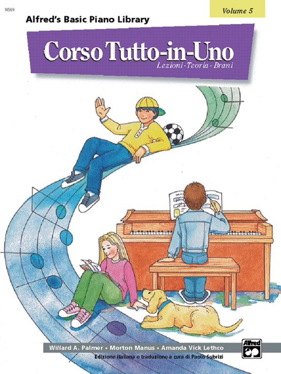 Alfred's Basic All-in-One Course Italian Edition, Book 5 [Corso Tutto-in-Uno]