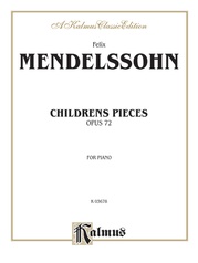Children's Pieces, Opus 72